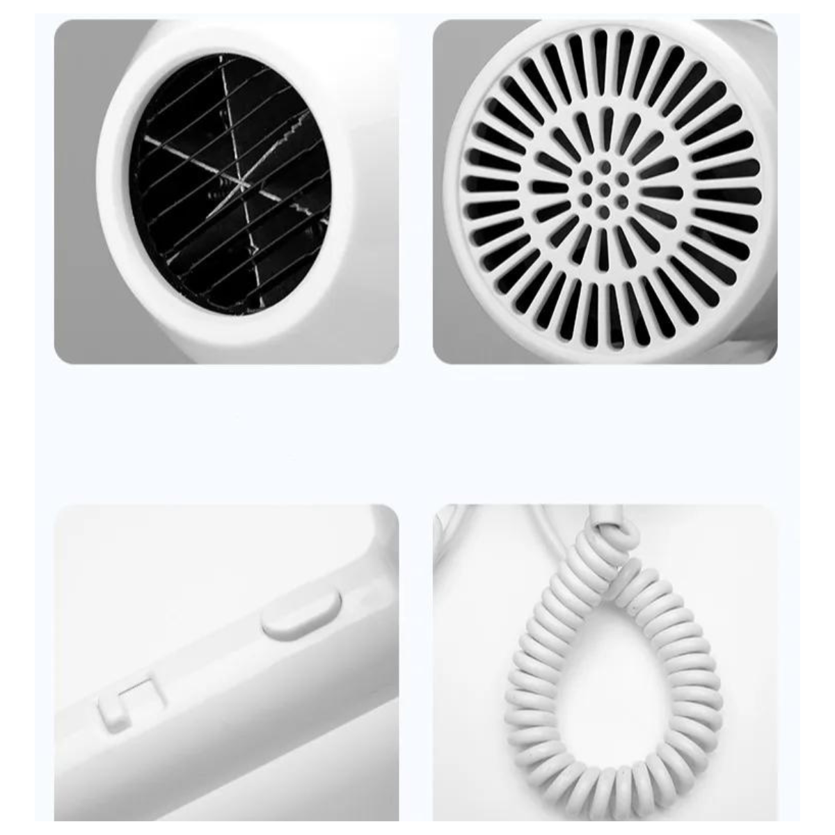 Secador de Pelo con Base USB para Pared - Elegancia y Funcionalidad en tu Hogar