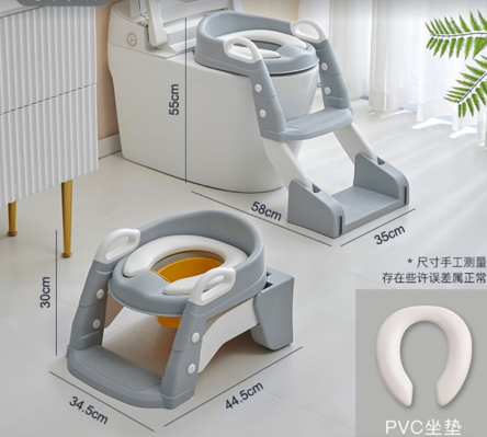 Asiento Escalera Inodoro Para Niños PeeWeePro™ 🚽👶