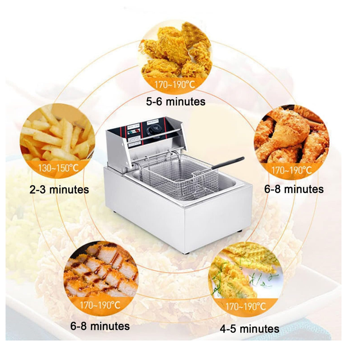 Freidora de Alta Gama 10 Litros - Rendimiento y Elegancia en tu Cocina