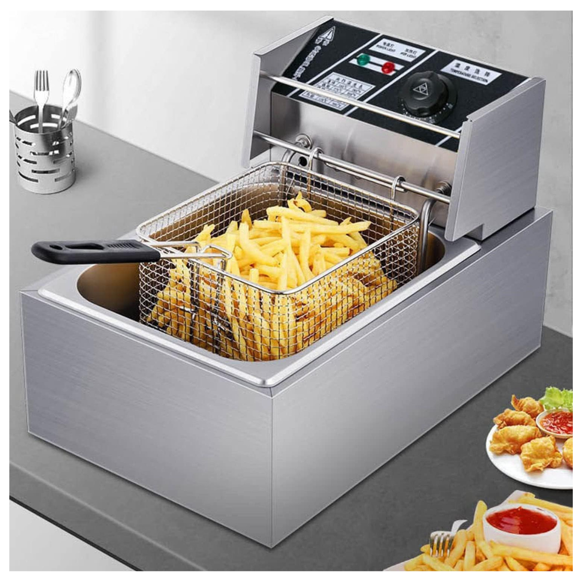 Freidora de Alta Gama 10 Litros - Rendimiento y Elegancia en tu Cocina