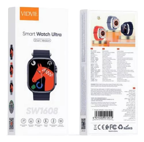 Smartwatch Ultra Vidvie SW1608: Estilo y Tecnología Avanzada