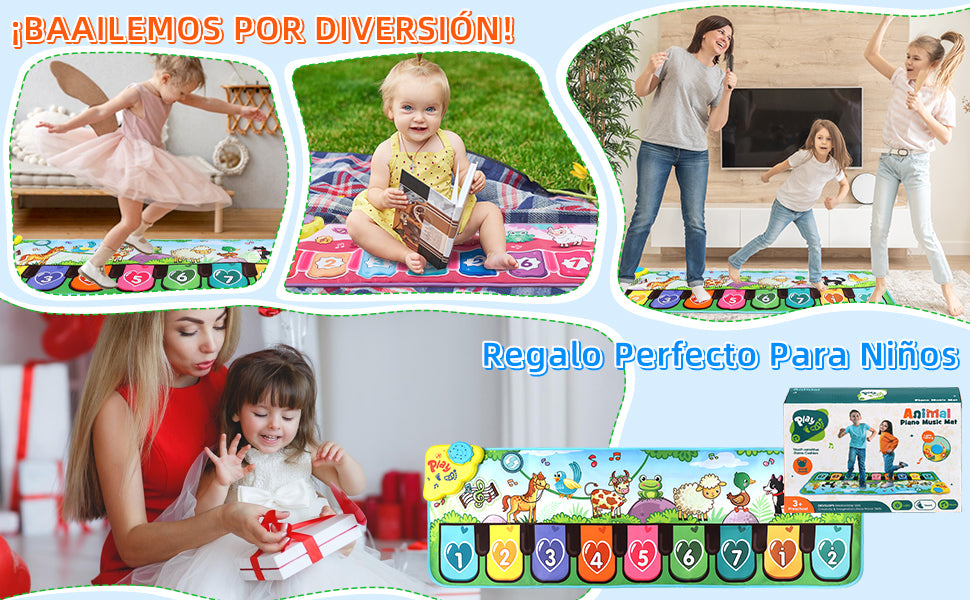 Alfombrilla Piano Musical: Diversión y Aprendizaje para los Pequeños 🎵