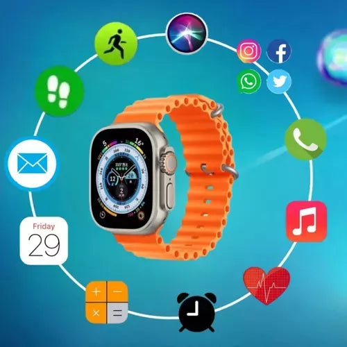 Smart Watch X8 Ultra con Audífonos – Tecnología y Estilo en tu Muñeca 🎧⌚