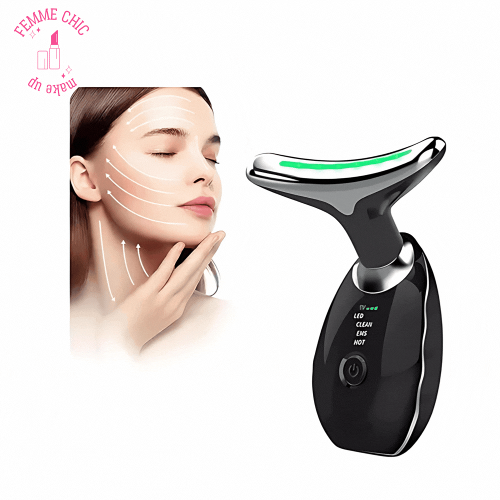Masajeador Reductor de Papada y Facial de Alta Frecuencia: Revoluciona tu Rutina de Cuidado de la Piel ✨