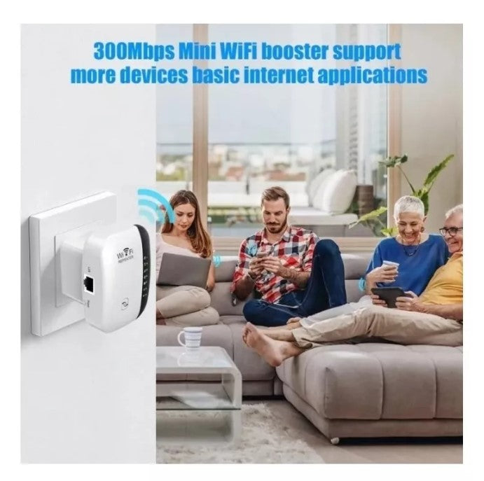 Repetidor Amplificador WiFi Señal 300 Mbps