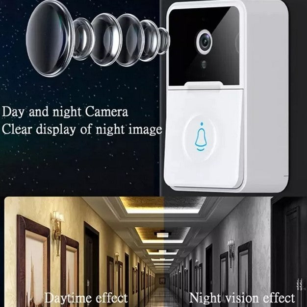 Timbre Inalámbrico Exterior con Cámara WiFi Smart Videoportero