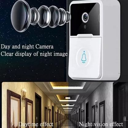 Timbre Inalámbrico Exterior con Cámara WiFi Smart Videoportero