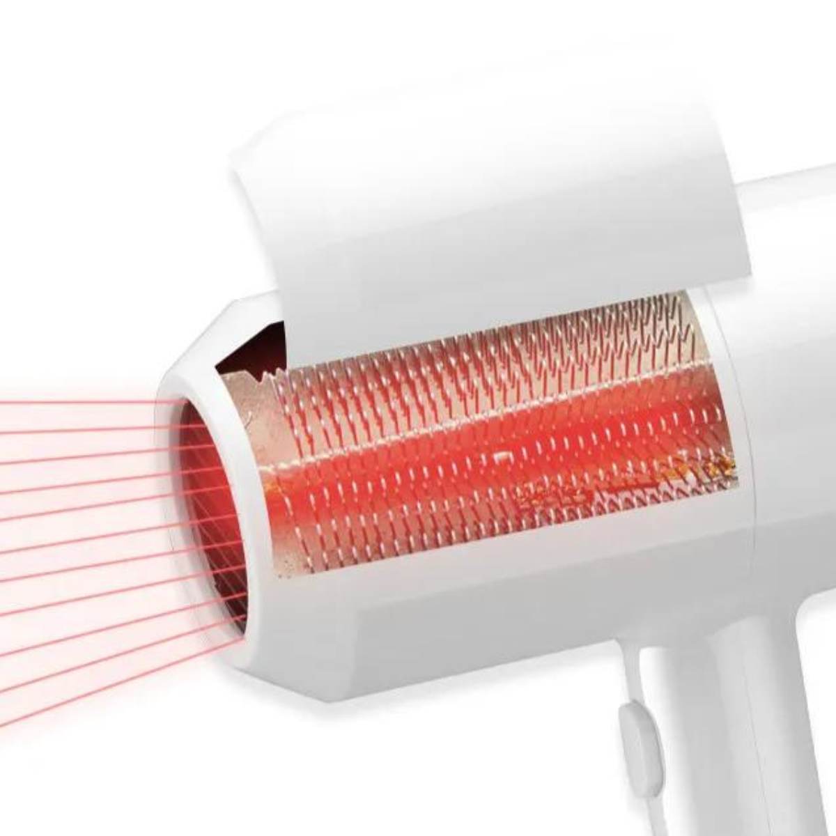 Secador de Pelo con Base USB para Pared - Elegancia y Funcionalidad en tu Hogar