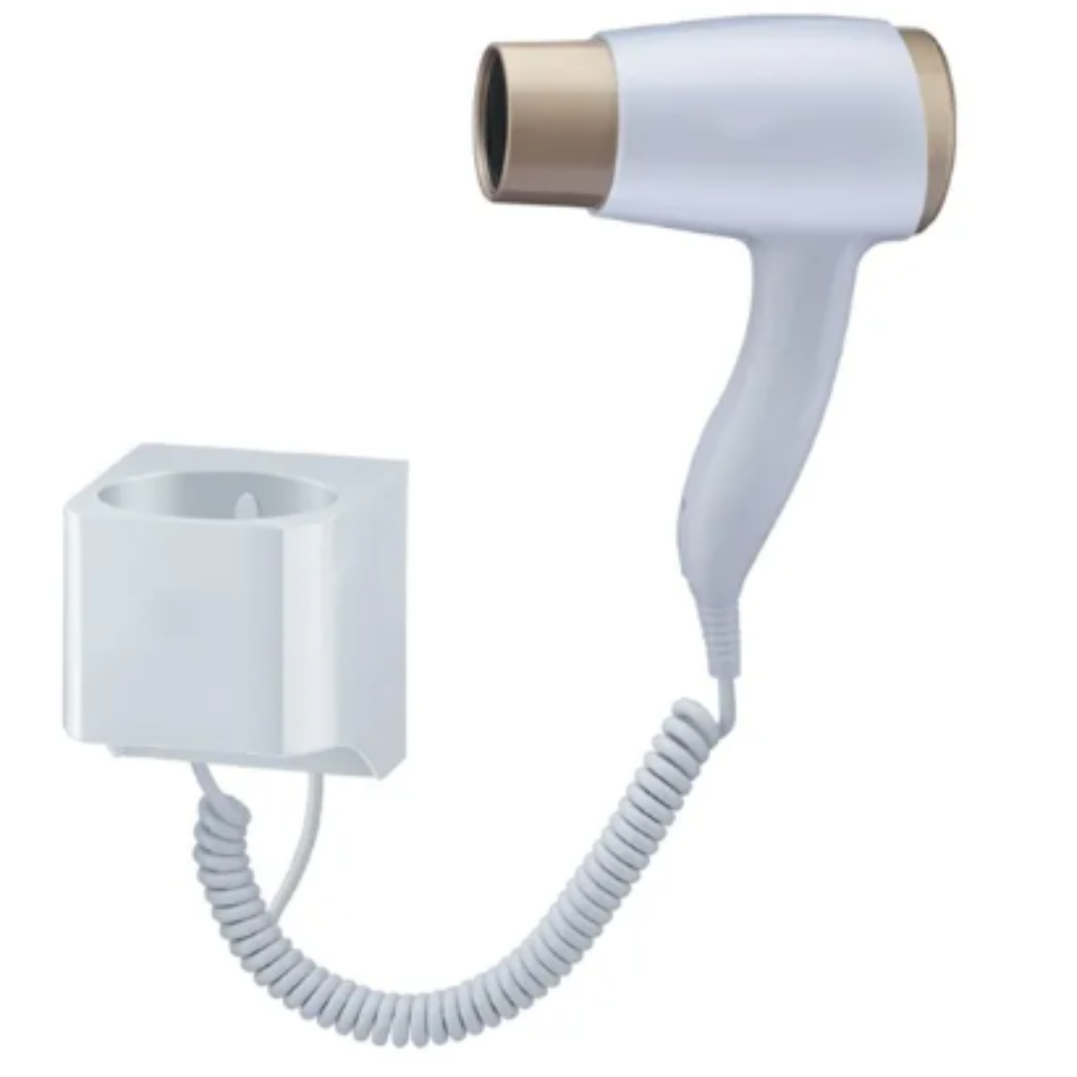 Secador de Pelo con Base USB para Pared - Elegancia y Funcionalidad en tu Hogar
