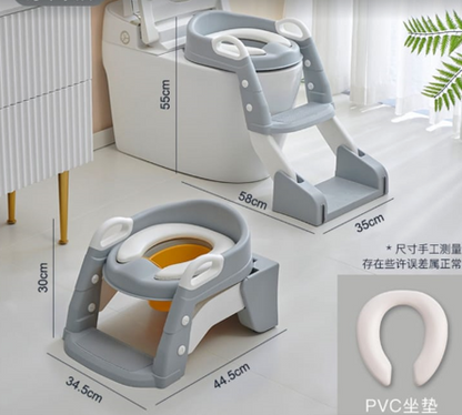 Asiento Escalera Inodoro Para Niños PeeWeePro™ 🚽👶