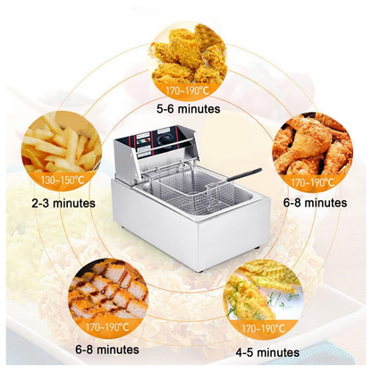 Freidora de Alta Gama 10 Litros - Rendimiento y Elegancia en tu Cocina