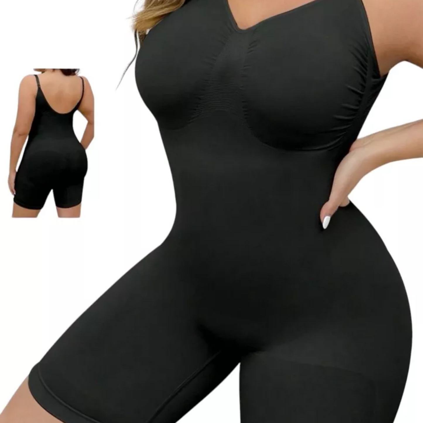 Body Entero Moldeador FullBody: Faja Reductora y Realzadora para Abdomen, Glúteos y Cintura"