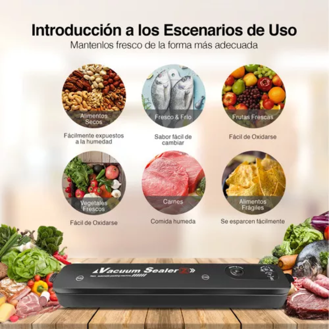 Selladora al Vacío con Bolsas Incluidas 🥦🍗