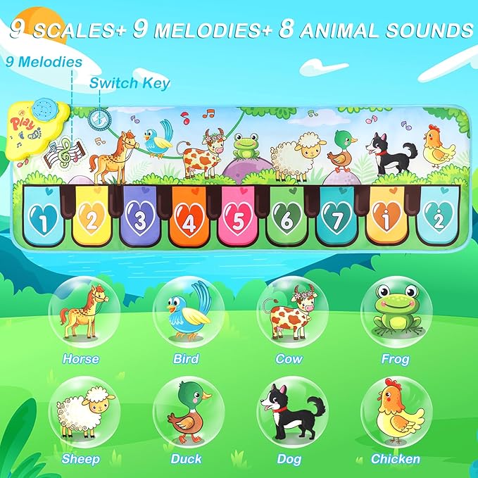 Alfombrilla Piano Musical: Diversión y Aprendizaje para los Pequeños 🎵