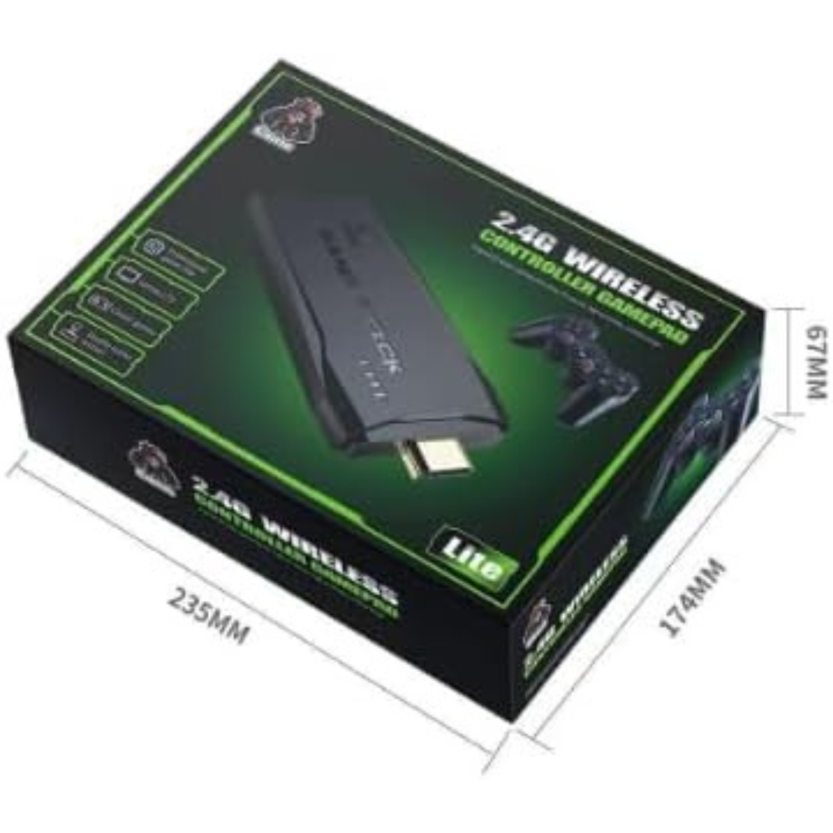 Consola de Juegos Inalámbrica 64 GB: Revive la Magia de los Videojuegos Clásicos