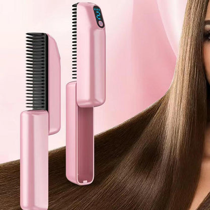 Cepillo Eléctrico Portátil de Iones Negativos: Peinado Perfecto en Cualquier Lugar ✨