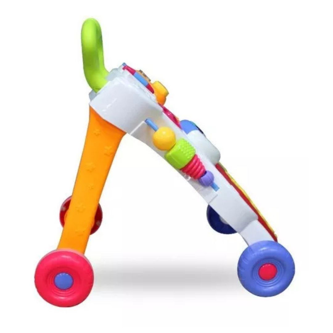 Andador Caminador Primeros Pasos Musical Multicolor – Desarrollo y Diversión para tu Bebé 🎵👶