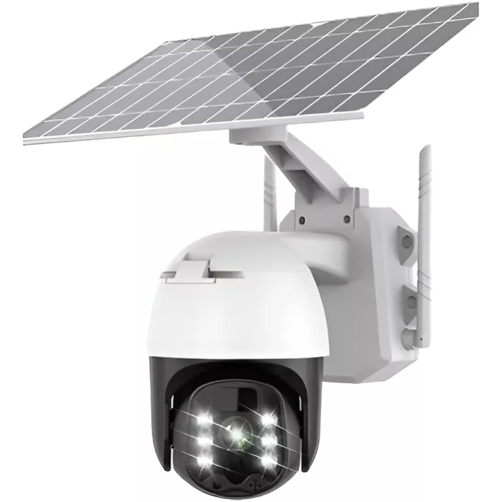 Cámara IP WiFi 4G con Simcard y Panel Solar - Seguridad Inteligente y Autónoma