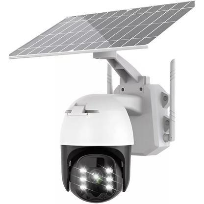 Cámara IP WiFi 4G con Simcard y Panel Solar - Seguridad Inteligente y Autónoma