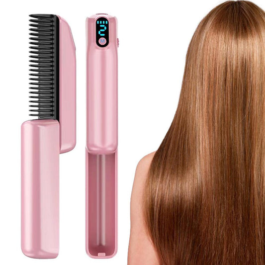Cepillo Eléctrico Portátil de Iones Negativos: Peinado Perfecto en Cualquier Lugar ✨